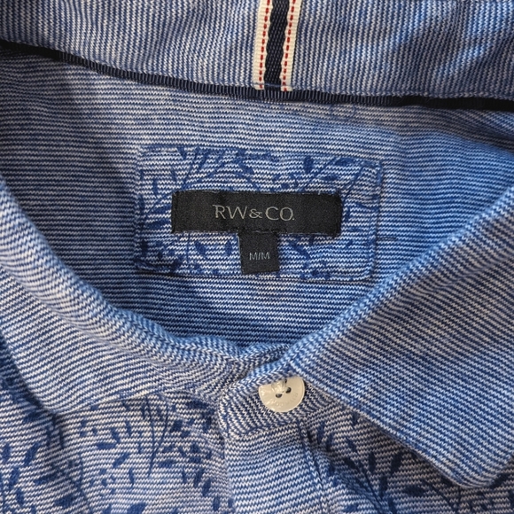 GUC RW&Co. Floral cotton polo - Picture 3 of 9